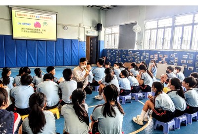 與「中華基督教會基法小學」合辦 「領袖生朋輩調解培訓工作坊」 ( 2024年7月11日 )